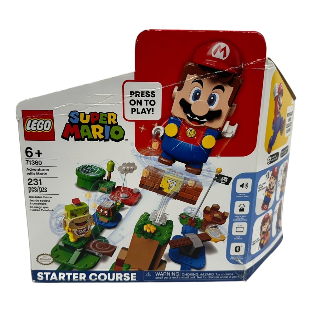 LEGO Super Mario 71360 Starter Course Complete Open Box Bags 3-5 Sealed